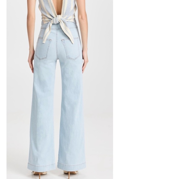 ASKK NY Brighton Wide Leg Jeans 27 - Picture 4 of 6